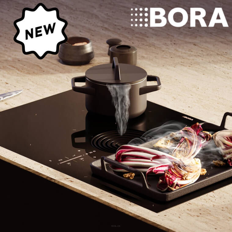 BORA M PURE 2 Shine płyta indukcyjna z wbudowanym wyciągiem oparów (BORA PURMA2)