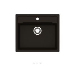 Zlewozmywak Reginox AMSTERDAM 54 Black Silvery - bezpłatna wysyłka w 24h