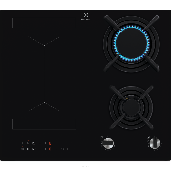 Electrolux KDI641723K płyta indukcyjna Mixed z palnikami gazowymi