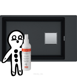 FRANKE KNG 110-62 Onyx (125.0528.620) + preparat do czyszczenia GRATIS