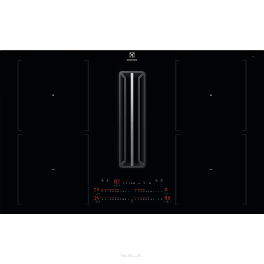 Płyta indukcyjna zintegrowana z okapem Electrolux KCC84453CK