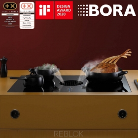BORA X PURE płyta indukcyjna z wbudowanym wyciągiem oparów (BORA PUXA)