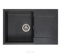 Zlewozmywak Reginox AMSTERDAM 43 Black Silvery 