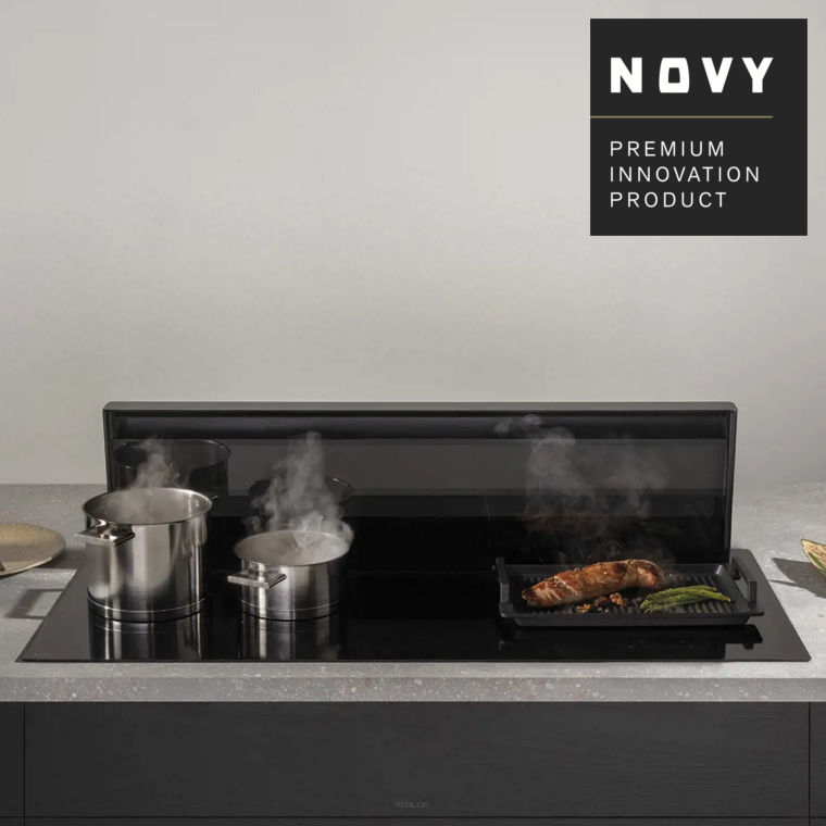 NOVY Panorama Pro 1821 Premium Innovation płyta indukcyjna z okapem