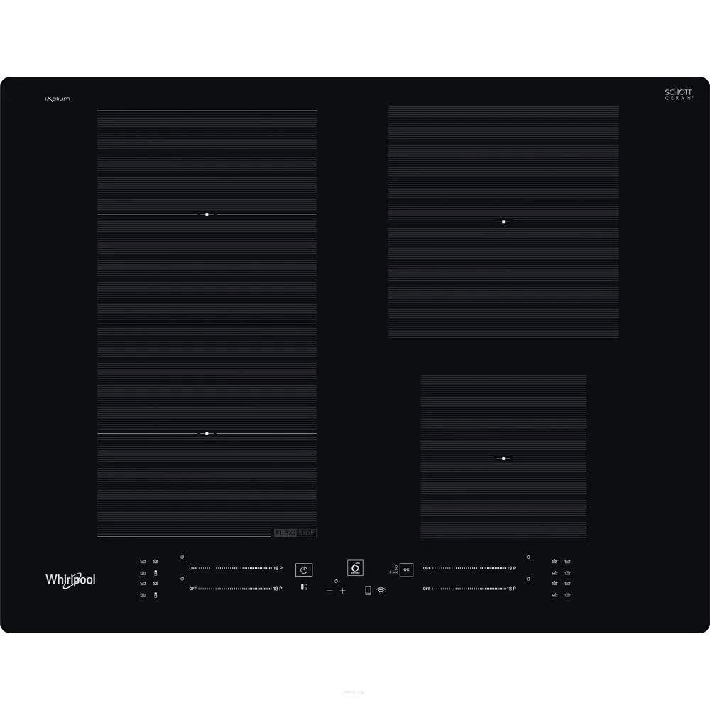 Whirlpool WF S2765 NE/IXL płyta indukcyjna FlexiCook