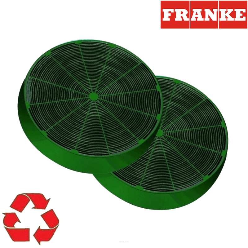 Filtr węglowy wielokrotnego użytku FRANKE 112.0174.994