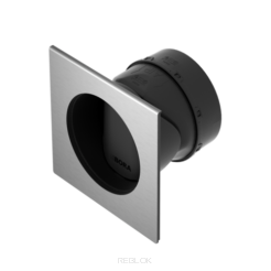 Ecotube BORA 3box UEBRK/1 krótkie przejście ścienne okrągłe, na elewację