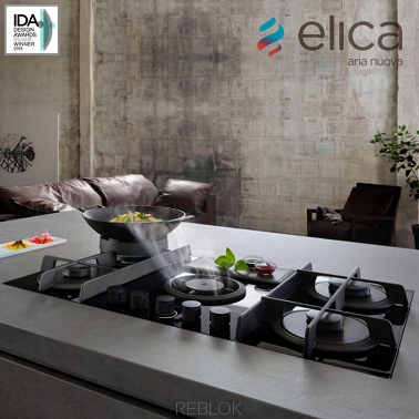 Elica NIKOLATESLA FLAME BL/A/88 płyta z wbudowanym wyciągiem oparów (PRF0147740A)
