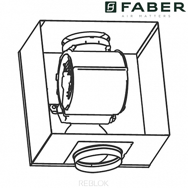Zestaw do montażu zewnętrznego silnika Faber ENERGY (112.0327.007)