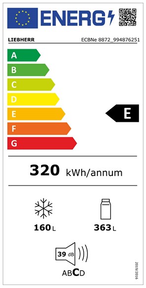 Liebherr Energy Label